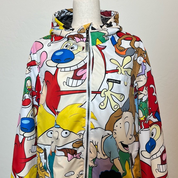 Unisex Members Only x Nickelodeon Rugrats
Windbreaker Jacket Sz M - Picture 2 of 14